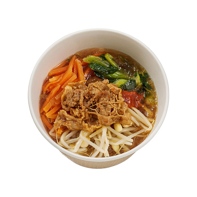 カルビクッパ風スープごはん