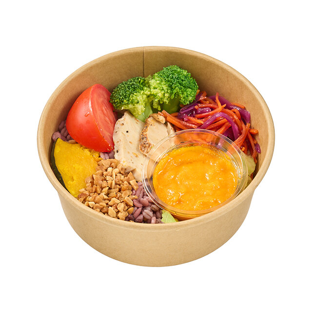 サラダボウル 1/2日分の緑黄色野菜！国産チキンのサラダボウル | NewDays エキナカ