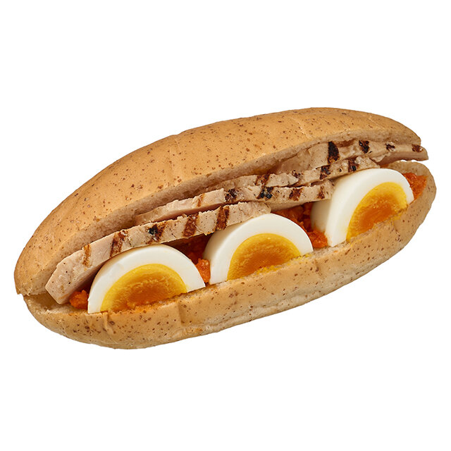 たんぱく質が摂れる！チキン＆エッグ(ピリ辛サルサソース)