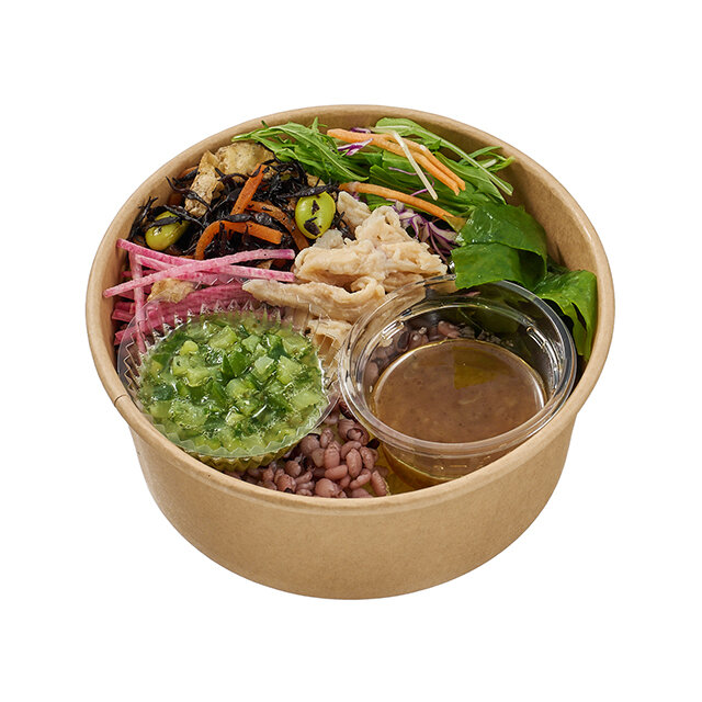 山形のだし使用！食物繊維が摂れる海藻サラダボウル