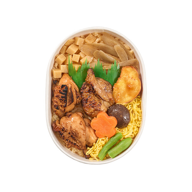 炙り鶏の釜めし風わっぱ弁当