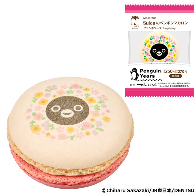 Suicaのペンギンマカロン　 フランボワーズ