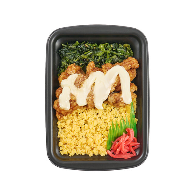 ミニ唐揚げマヨネーズ丼