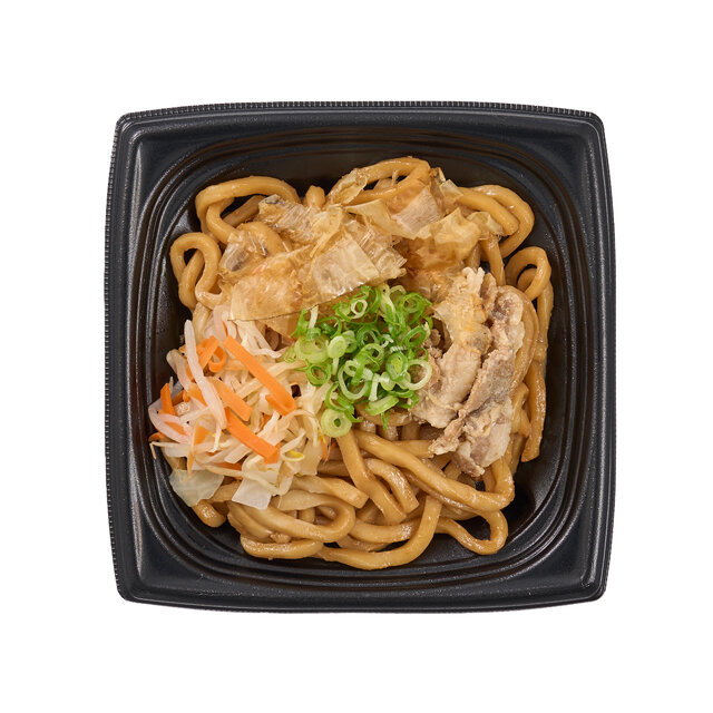 具材たっぷり！焦がし醤油の焼うどん　