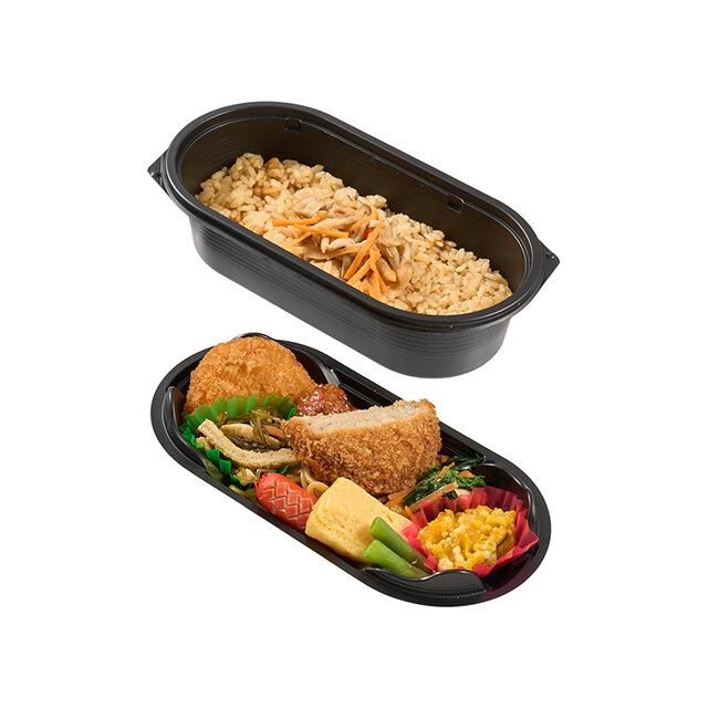 MとKで5品目以上！MK5弁当（二段）