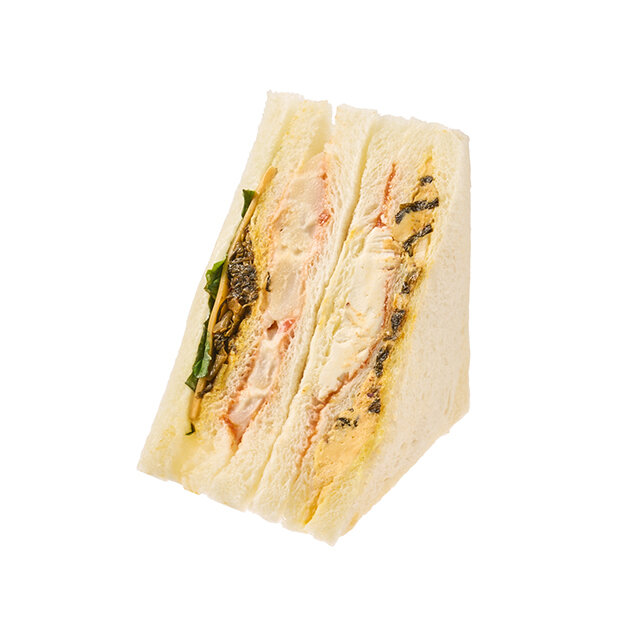 ピリ辛！九州産高菜の明太サンド