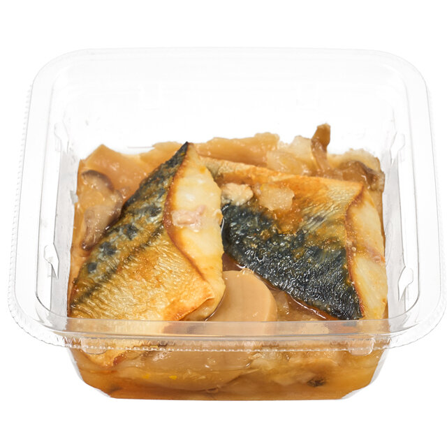 焼きさばと国産きのこのもみじおろしぽん酢