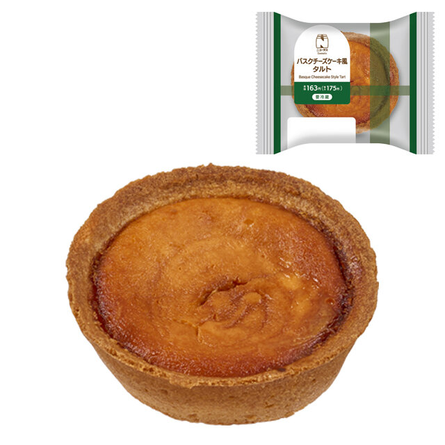 バスクチーズケーキ風タルト