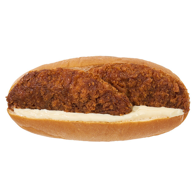 キャベツメンチカツコッペ