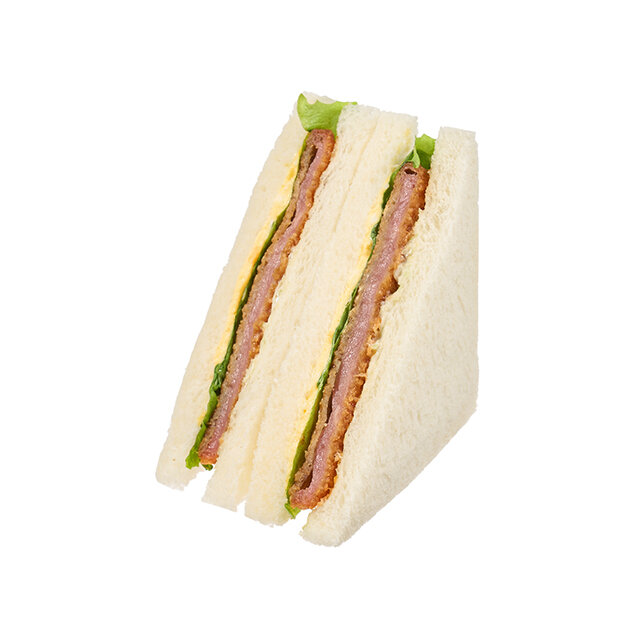 ハムカツたまごサンド