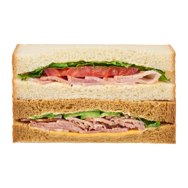 カフェサンド　パストラミポーク＆ショルダーベーコン