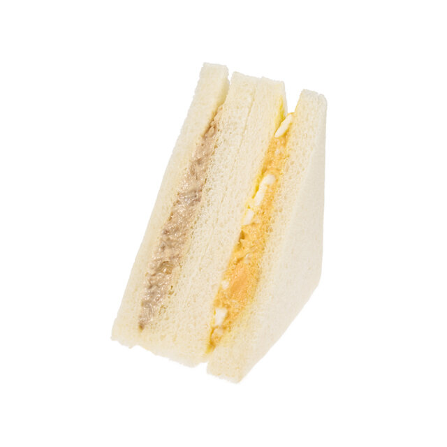 たっぷりツナ＆たまごサンド