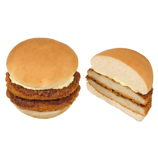 ダブルコロッケバーガー（どろソース使用）