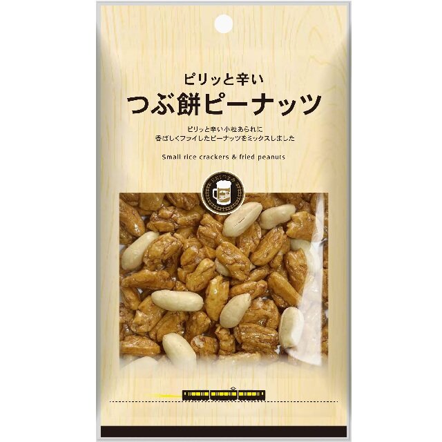 ピリッと辛い　つぶ餅ピーナッツ