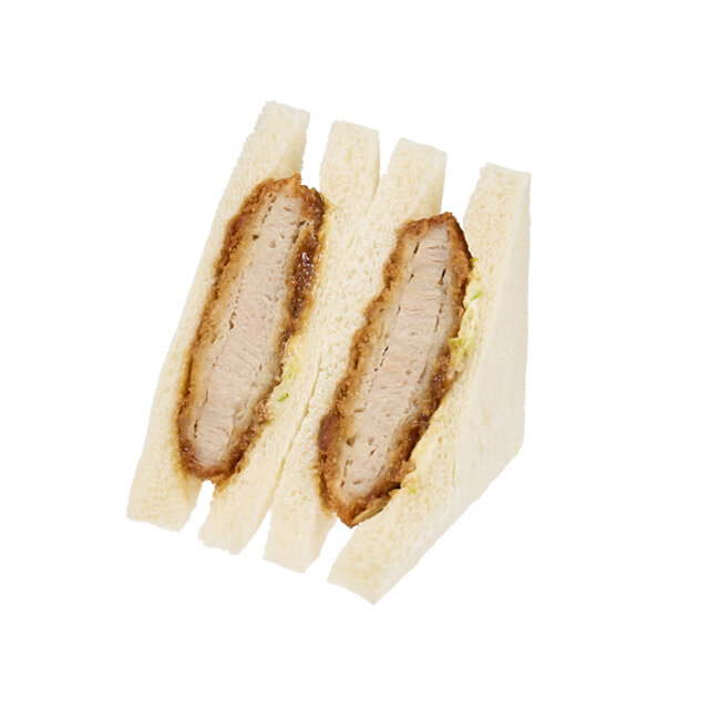 三元豚のロースかつサンド