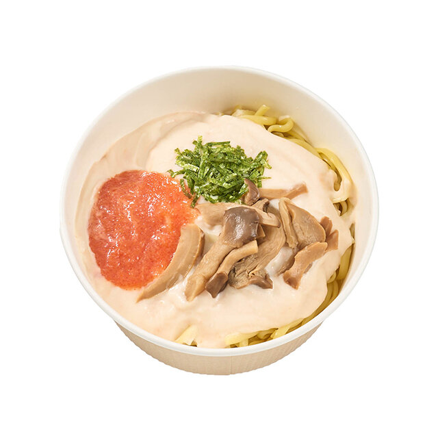 3種きのこの和風明太クリーム
