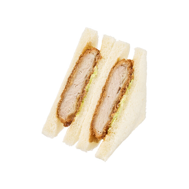 三元豚のやわらかロースかつサンド