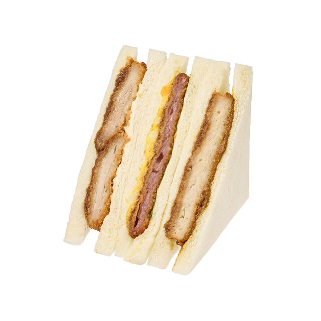 よくばり！3種のカツサンド