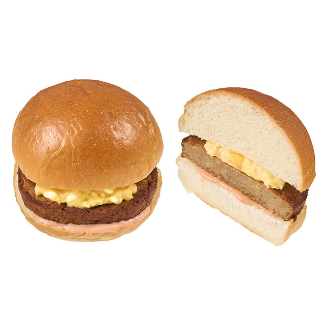 オーロラソースエッグバーガー