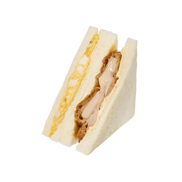 チキン南蛮＆たまごサンド（レモンタルタルソース）