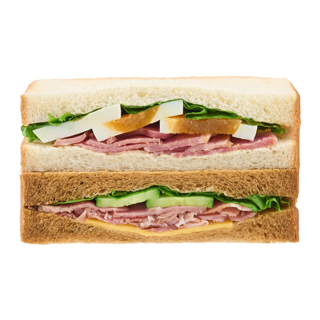 カフェサンド　パストラミポーク＆ショルダーベーコン