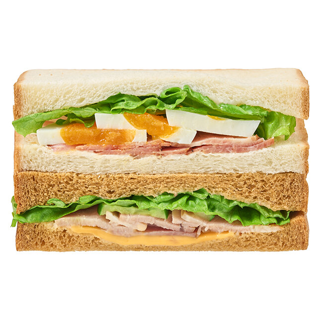 カフェサンド　パストラミポーク＆ショルダーベーコン