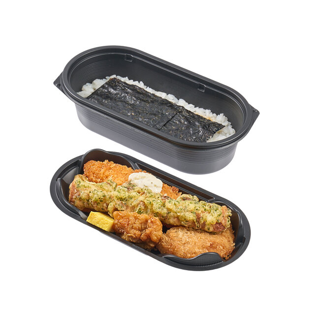 白身フライのり弁当(スギヨのビタミンちくわ使用)