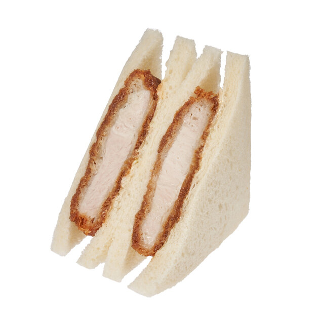 三元豚のロースかつサンド　
