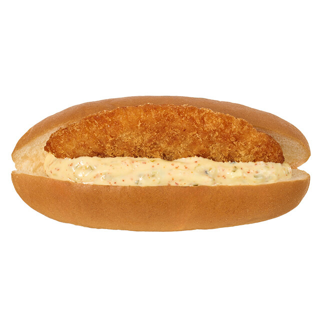 ゆず七味タルタルのフィッシュコッペ
