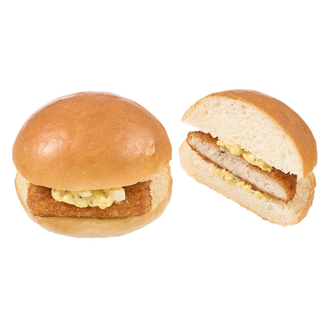 たまごペッパータルタルのフィッシュバーガー