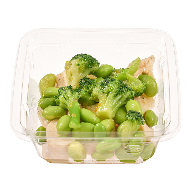 柚子胡椒香る！低温調理チキンのサラダ（大分特産柚子胡椒使用