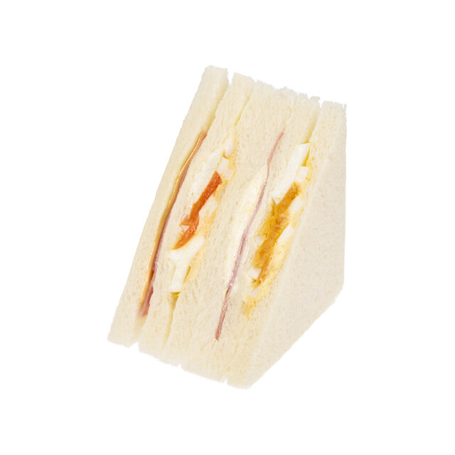 ハムチーズたまごサンド