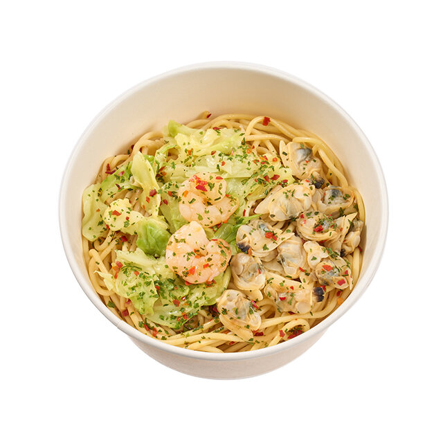 シーフードペペロンチーノ