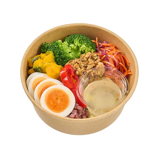 1/3日分緑黄色野菜！ガパオライス風サラダボウル | NewDays エキナカ