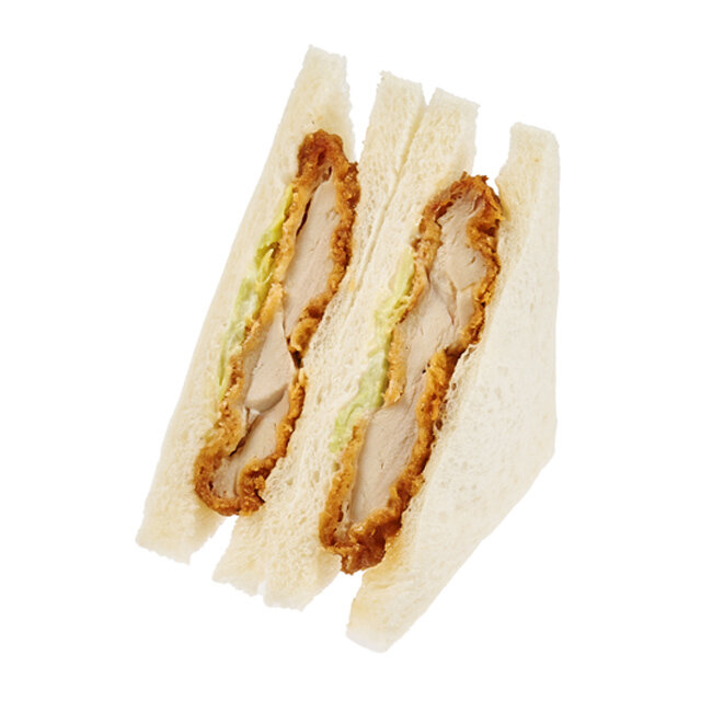 チキンカツサンド（塩レモンだれ）