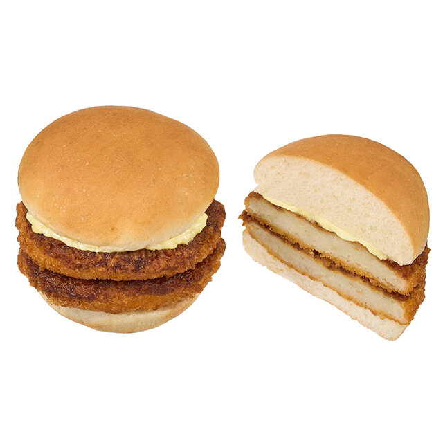 ダブルコロッケバーガー（どろソース使用）