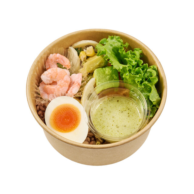 海老とアボカドのサラダボウル（バジルチーズドレッシング） | NewDays