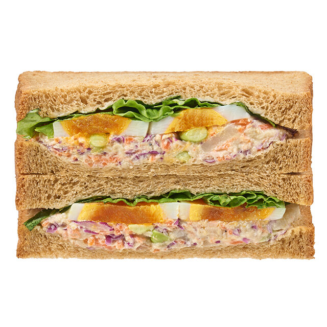 カフェサンド　たんぱく質が摂れる！チキンシーザーサラダ