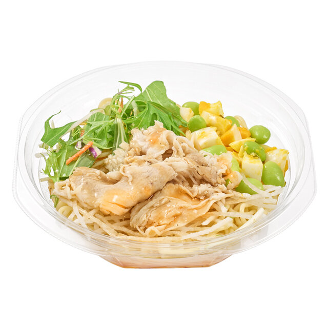 たんぱく質が摂れる！豚しゃぶのパスタサラダ