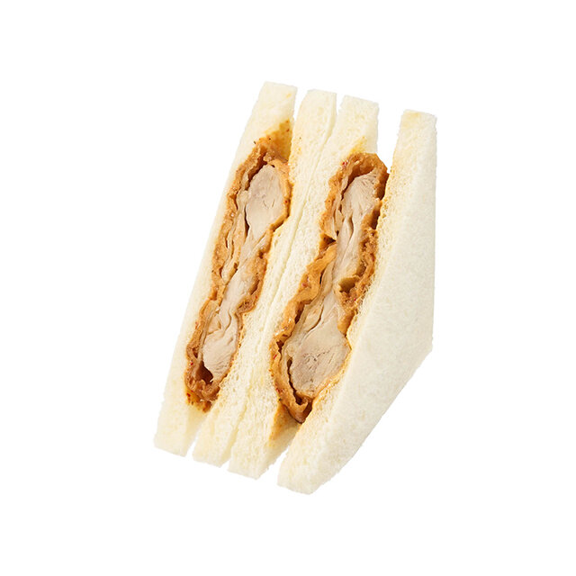 唐揚げサンド（ゆず入り七味マヨソース）