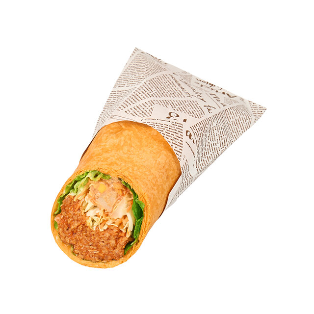 スパイシータコスミート＆コブサラダ風トルティーヤ