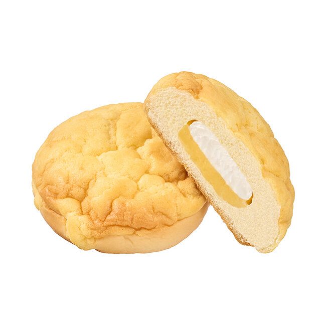 シュークリームみたいなパン