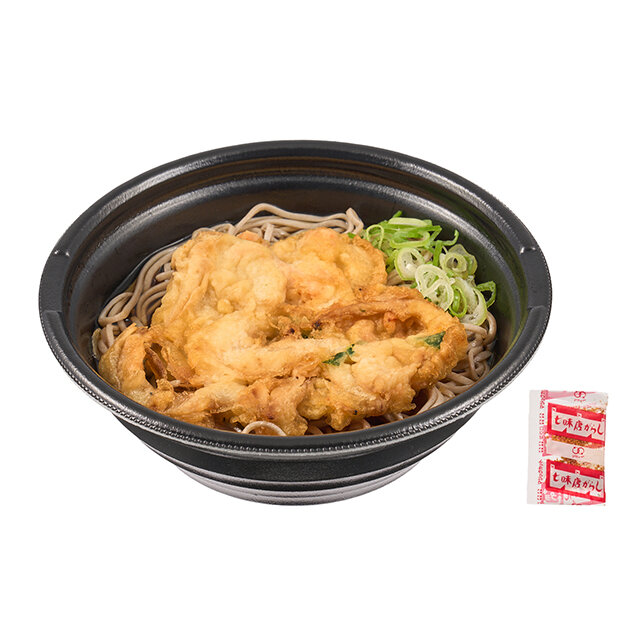 国産野菜のかき揚げそば