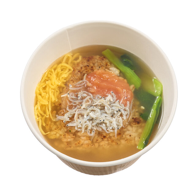 焼きおにぎりだし茶漬け　梅しらす