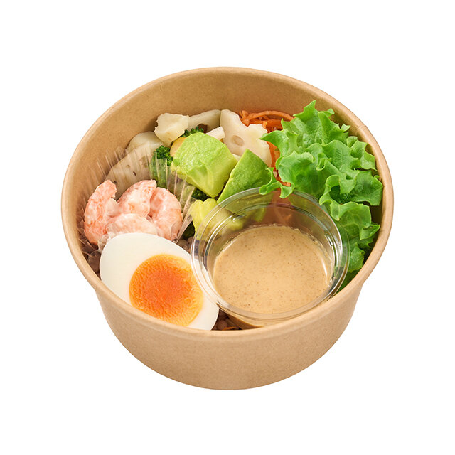 海老とアボカドのサラダボウル