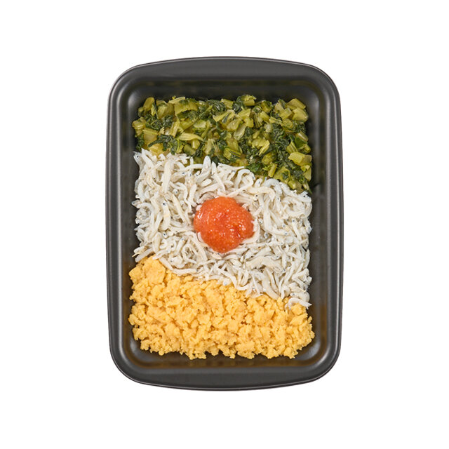 ミニ明太しらすご飯弁当