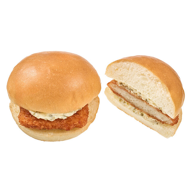 たっぷりレモンタルタルのフィッシュバーガー