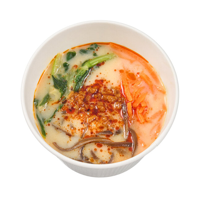 胡麻豆乳担々風春雨スープ