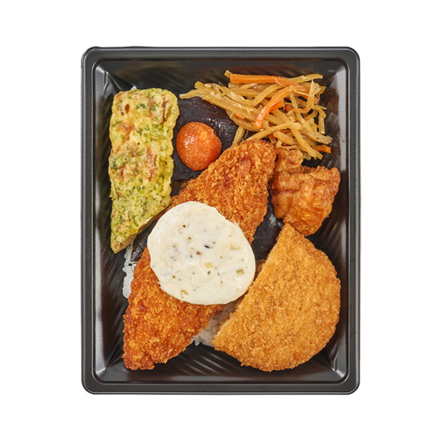 白身フライ明太のり弁（博多明太子使用）