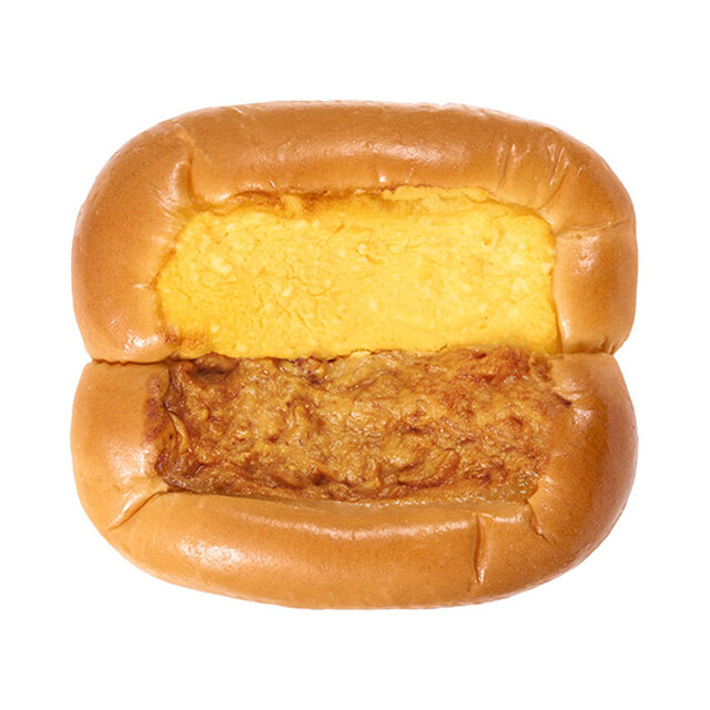 たためるパン(てりやきチキン&たまご)